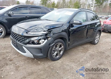 2023 Hyundai Kona Sel z USA, uszkodzony, nr VIN KM8K6CABXPU002717